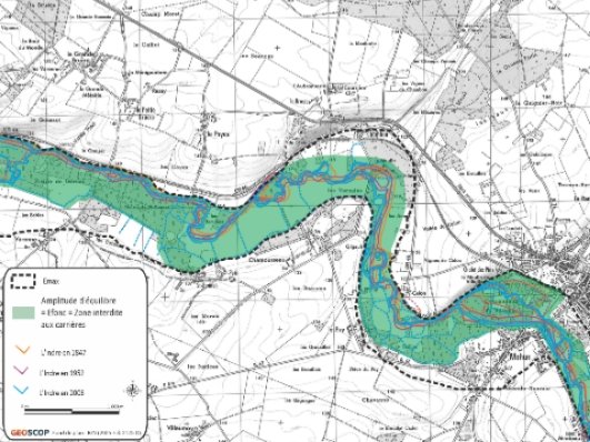 Espace de mobilité d'un cours d'eau